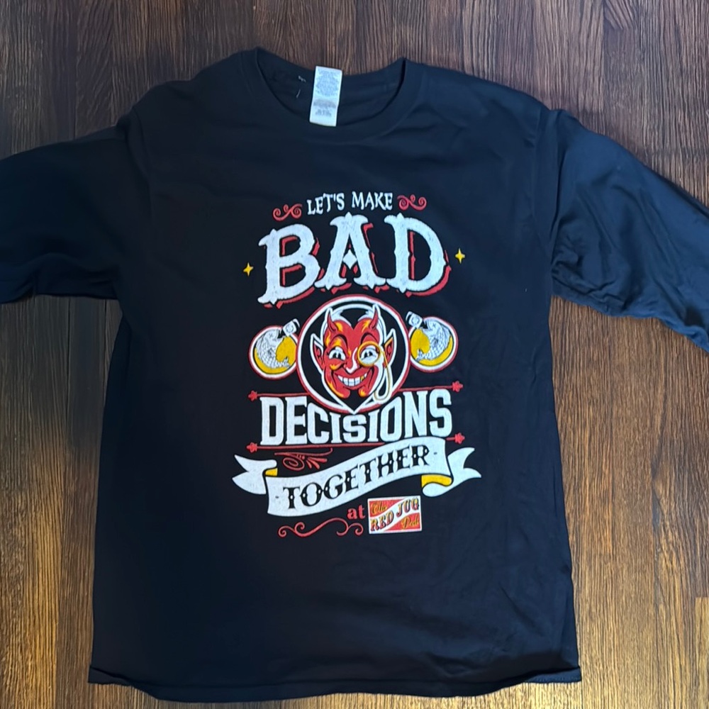 Black Graphic Men's Shirt